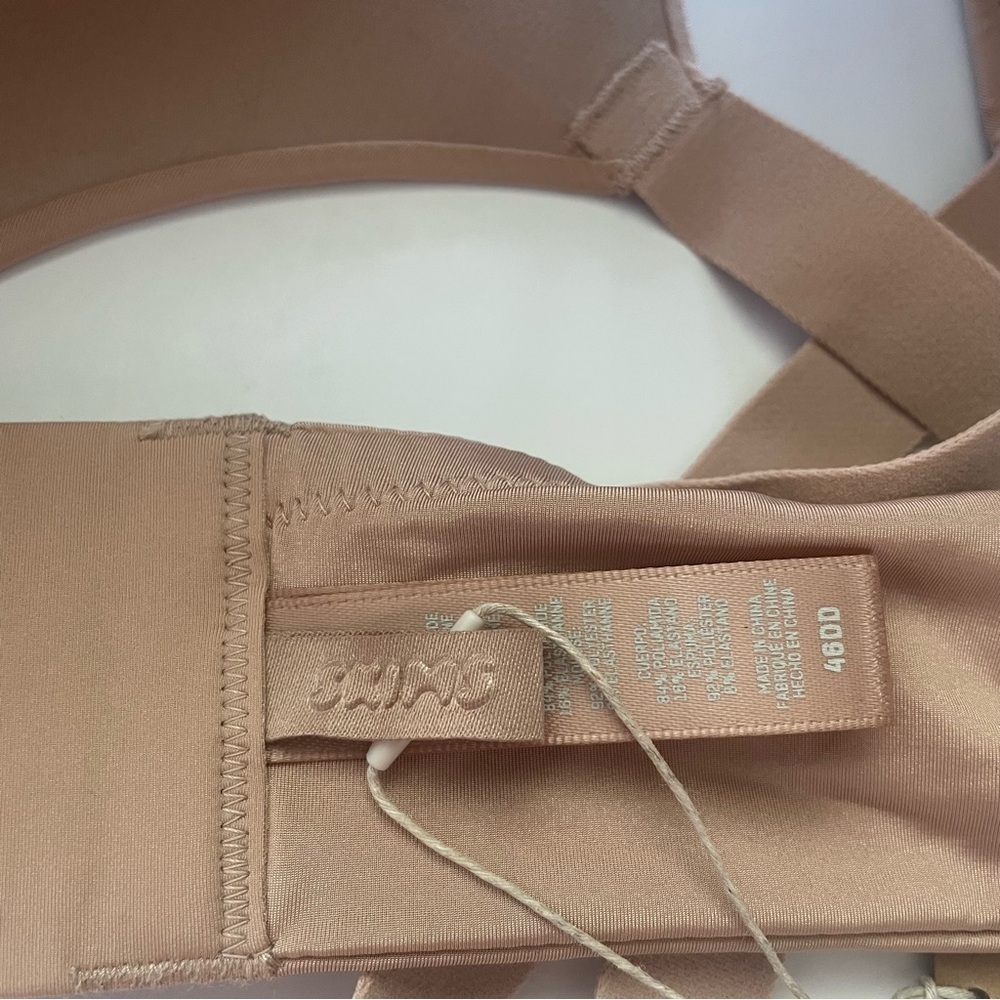 Skims Wireless Form Lightly Lined Bra Women’s 46DD Clay Beige Feminine Comfort - Picture 2 of 12